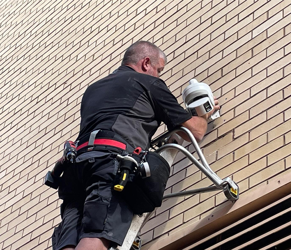 office cctv security system northampton